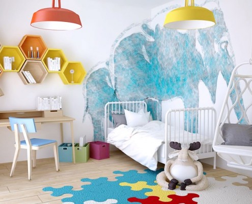 Ciekawy pokój dla dziecka