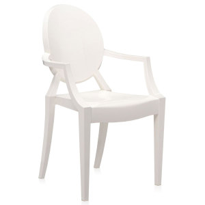 Louis Ghost chair heavy white