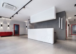 Beton architektoniczny w minimalistycznym biurowcu Concreate Studio