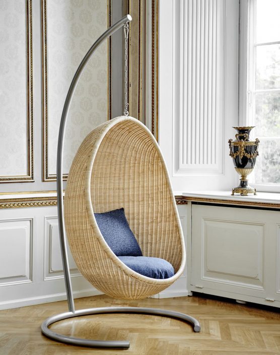 Srebrny stojak do wiszącego fotela Egg Chair Icons  Sika