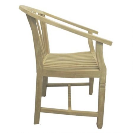 Klasyczne krzesło ogrodowe z drewna tekowego Tu029-33