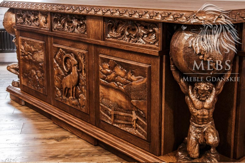 Meble artystyczne MebS oryginalne biurko