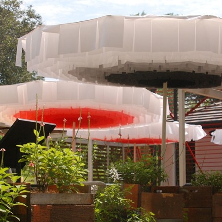 Designerski Parasol ogrodowy, zewnętrzny Bloom