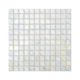 Bezbarwna mozaika ze szkła z tęczowym refleksem CUBES 221 FLAX