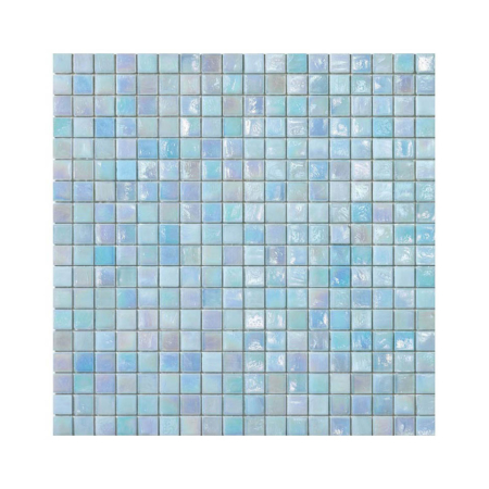 Błękitna mozaika ze szkła IRIS 1