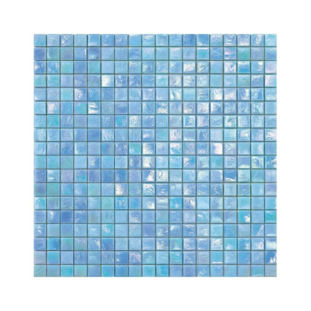Błękitna mozaika ze szkła IRIS 2