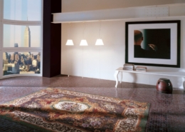 Imitacja dywanu z mozaiki
