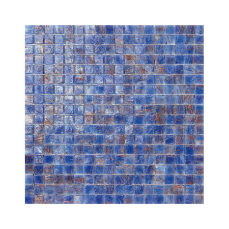 Niebiesko-brązowa mozaika ze szkła ANTARTIDE