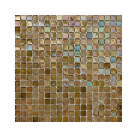 Oliwkowa mozaika ze szkła z tęczowym refleksem 129 DATE
