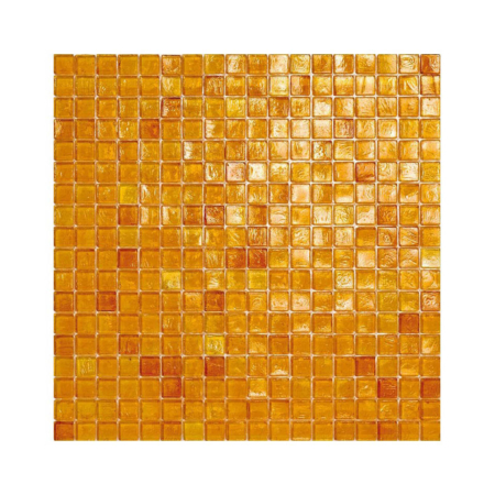 Pomarańczowa mozaika ze szkła 03 AMBER