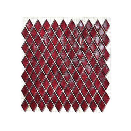 Rubinowa mozaika ze szkła EDCORA