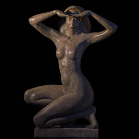 Rzeźba z brązu Fata Morgana Małgorzata Chodakowska
