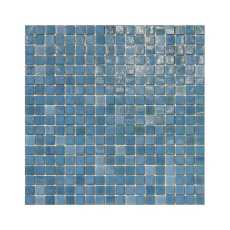 Szaro-niebieska mozaika ze szkła EUCALYPTUS