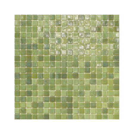 Zielona mozaika ze szkła LICHEN