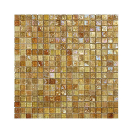 Żółto-brązowa mozaika ze szkła DAFFODIL