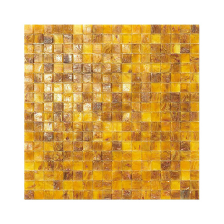 Żółto-brązowa mozaika ze szkła NEVADA