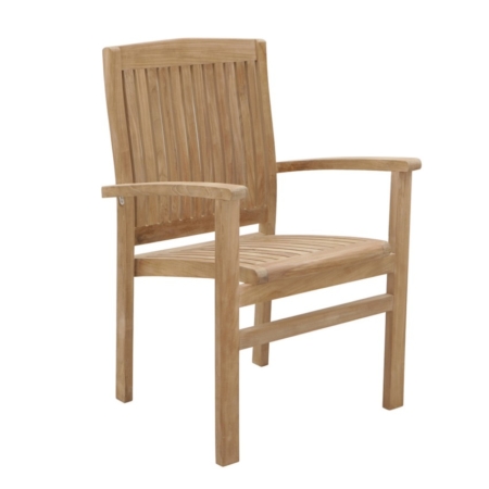 Sztaplowane krzesło ogrodowe Onda Savana