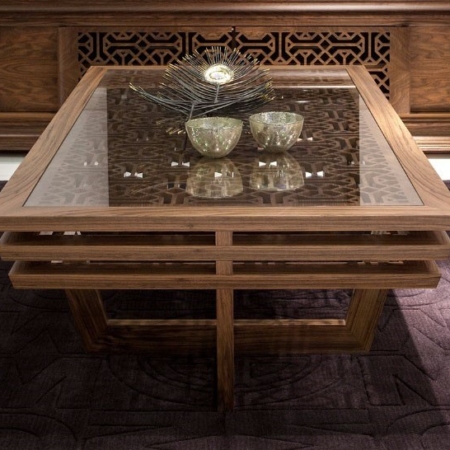 Zdobiony stolik kawowy w orientalnym stylu Ottoman 1
