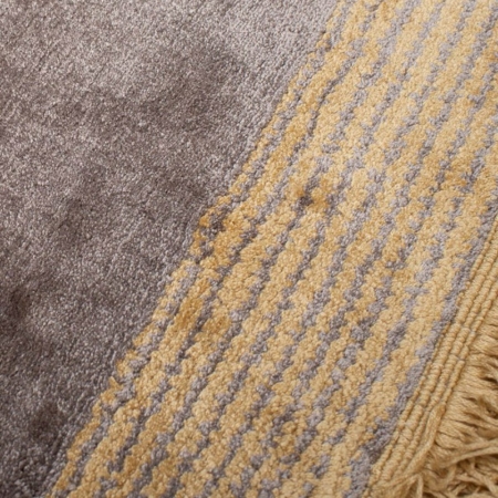 Brązowy dywan ręcznie tkany Horizon
