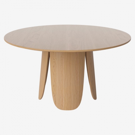 Okrągły stół z drewna Peyote Bolia