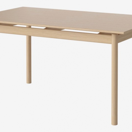 Prostokątny stół w kolorze drewna lub czerni Loyal 1 Bolia