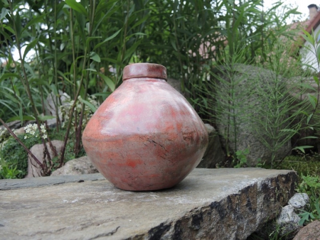 Ceramiczna waza Wabi-sabi